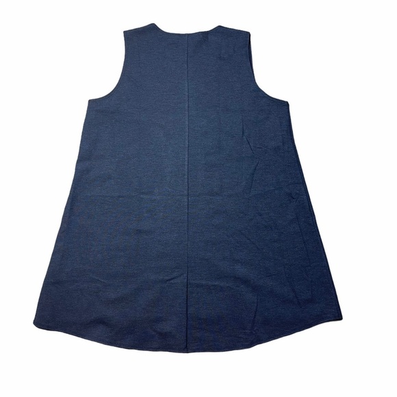 Bryan Walker Navy Blue A-Line Mini Dress L - Picture 8 of 8